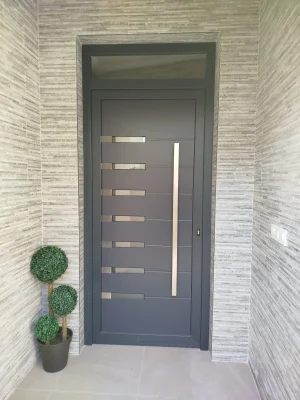 puerta entrada pvc